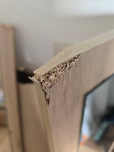 Szafa na ubrania dwudrzwiowa 90 cm TAUNO – biała Zdjęcie produktu od klienta nr 1