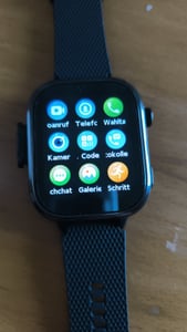 4G Kinder Smartwatch mit GPS, Telefon & Videoanruf, SOS, Kamera, Nachrichten, Schrittzähler und Schulmodus – Armbanduhr für Jungen und Mädchen (Rosa) Kunden-Foto 2