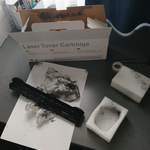 Toner für Samsung MLT-D111L Schwarz Xpress SL-M2020  SL-M2022 M2071FW M2078W Kunden-Foto 3
