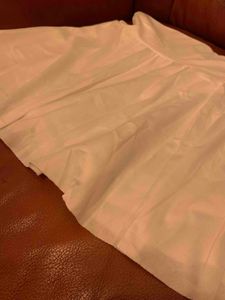 Tennis Skort - Damen Sport Rock mit Shorts und Tasche - SKORTIFY Weiß S/M Kunden-Foto 2