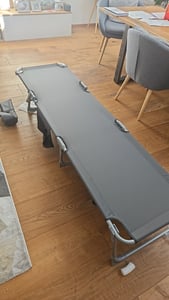 Arebos, sada 2 skladacích ležadiel so slnečnou strieškou, 4-stupňovo nastaviteľné, záhradné a plážové ležadlo s vankúšom pod hlavu, bočné vrecko, nosnosť do 120 kg, antracitová farba Fotografia od zákazníka č. 1