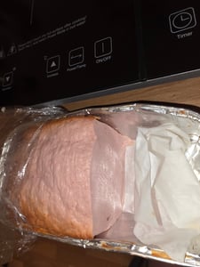 Leberkäse Brät rot zum Backen 1 kg Kunden-Foto 2