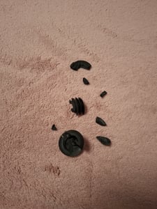 Linder Exclusiv Klappbarer Gartenliege XXL mit Baldachin Schwarz Kunden-Foto 1