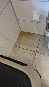 Rotho Katzentoilette mit Haube Biala - 51 x 39,5 x 44,3 cm - 13,5 cm Einstiegshöhe - Katzenklo mit Klappe - Katzen Toilette geruchsdicht mit Schaufel Kunden-Foto 1