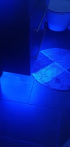 Einfeben 3M LED Streifen Leiste set LED Strip LichtBand RGB Lichterkette 30LEDs 5050SMD mit 44 Tasten Fernbedienung Kunden-Foto 1