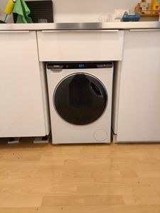 Haier HW50-BP12307-S machine à laver Charge avant 5 kg 1200 tr/min Blanc Photo du client 1