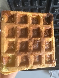 GOURMETmaxx Waffeleisen Belgische Waffeln 750W Kunden-Foto 2