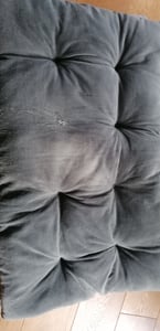 Palettenkissen Palettauflagen Sitzkissen Rückenkissen gesteppt 70x120 cm Taupe Kunden-Foto 8