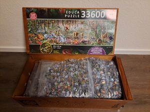Puzzle 33600 piese Wild Life 16066 Kunden-Foto 2