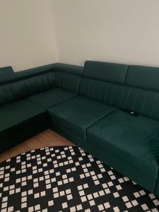 Masseno Ecksofa NOLA R-S mit Schlaffunktion L-Form, Sofa mit Bettkasten, Wohnzimmersofa, Couch, Soffa, Bettsofa, Couchgarnitur- Beige, MONOLITH 09 Kunden-Foto 8