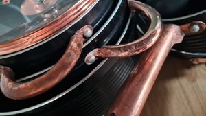 Topfset, HOMELUX 10tlg Induktions Töpfe Set, Aluminiumguss Kochtopfset, Keramik-Antihaftbeschichtung Pfannenset, Töpfe Set mit Deckel Kunden-Foto 2