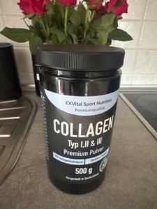 Kollagen Pulver mit Vitamin C (500g) von EXVital Kunden-Foto 3