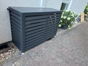 elephant® Wärmepumpenverkleidung WPV-14050-AD – Stabiler Schutz für Ihre Wärmepumpe Kunden-Foto 2