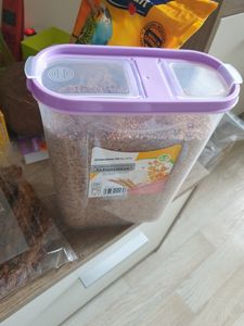 Scatola per alimenti da 2,8 litri - Confezione da 4 pezzi Viola Foto del cliente 1