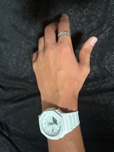 Casio G-Shock GA-2100-2A2, Wasserfest, Quarz Kunden-Foto 2