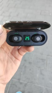 Izoxis 16154 F9 Bluetooth 5.1-Kopfhörer – Powerbank 2000 mAh Kunden-Foto 1