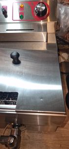 Beeketal Gastronomie Friteuse Fritteuse 230V, Fritteuse BTF/BWF:BTF20B - 9 + 9 L mit Ablaufhahn Kunden-Foto 1