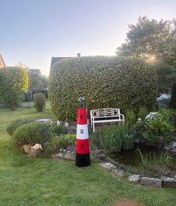 JW 150 cm Solar-Leuchtturm mit LED-Beleuchtung 2637-01 Kunden-Foto 5