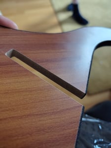 Pied de guitare - Pied pour guitare acoustique et classique - Bois Photo du client 2
