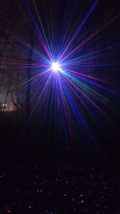 LED Projektionslampe Außen Innen IP65, RGB Laserstrahler Stern Laserprojektor Fernbedienung Timer Weihnachten Wanddekoration Party Feier Halloween Kunden-Foto 2