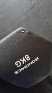 SONGMICS Hanteln, 2er Set, Kurzhanteln, Krafttraining, zu Hause, im Büro, Fitnessstudio, 2 x 5 kg, schwarz SYL60BK Kunden-Foto 1