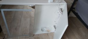 Armadio a specchio per bagno con illuminazione 80x16x60cm Armadio a specchio per bagno con LED e presa di corrente Armadio a doppia anta per bagno largo 80 cm con specchio e mensola, pensile, interruttore a sensore di tocco, bianco Foto del cliente 2