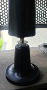 tectake® Klemmmarkise mit Handkurbel einfache Montage Kunden-Foto 4