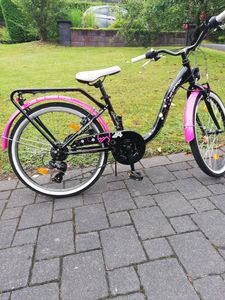 Bergsteiger Atlantis 20 Zoll Kinderfahrrad, geeignet für 6, 7, 8, 9 Jahre, StVZO, Shimano 6 Gang-Schaltung, Mädchen-Fahrrad mit Dynamo-Licht Kunden-Foto 5