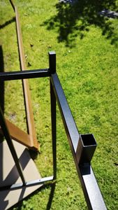 WISFOR Kaminholzregal XXL, Metall Brennholzregal Außen, Anthrazit Kaminholzständer Kaminholzlager Kaminholzunterstand 1,66 m³, 156.5x60x176.5cm Kunden-Foto 2