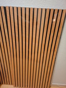 Pannelli acustici in look legno per una piacevole acustica ambientale 118 x 60 cm Rovere bianco Foto del cliente 4