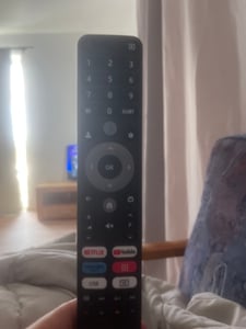 Originale Chiq TV Fernbedienung U43QM8G | U50QM8G | U55QM8G Kunden-Foto 2