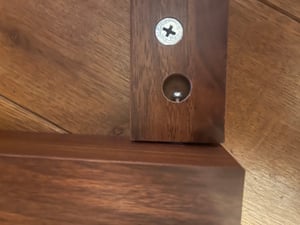 Tribesigns 5-stöckiger Schuhschrank mit runden Lamellentüren, 20 Paar Bauernhaus-Schuhschrank mit verstellbaren Regalen für Eingangsbereich, Flur Kunden-Foto 13