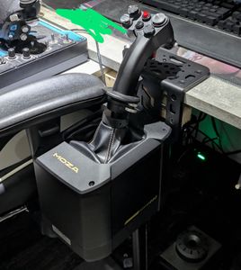 Moza Racing Flight Sim Bundle – AB9 FFB Base + MH16 Stick + Basis-Klemme – PC Kunden-Foto 1