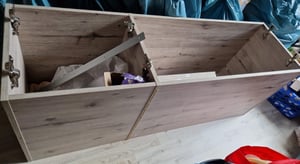 Nadstavba na širokú šatníkovú skriňu 136 cm FUNZA 4 - dub wellington Fotografia od zákazníka č. 3