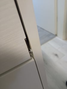 FCH Schuhschrank mit 4 Klappen, Schuhregal mit 8 Ablageflächen Verstellbar, 102 x 25 x 78.5 cm, Weiß Kunden-Foto 1