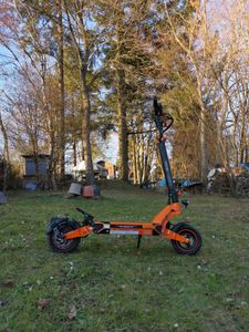 RCB D7Pro Elektroroller,E-Scooter mit Straßenzulassung (ABE), 120–140 km, 27Ah Akku, 500W Motor, 10" Flatproof-Reifen, Duale Stoßdämpfer, Faltbar, APP Kunden-Foto 1