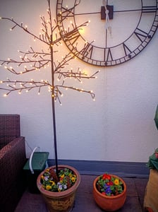 HI LED-Baum Kirschblütenbaum 180 LEDs 180 cm Kunden-Foto 1