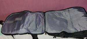 Delgeo Reise-Rucksack für Damen, Handgepäck-Rucksack, Erweiterbarer Lässiger Stilvoller Rucksack, Passt zum 17.3-Zoll-Laptop,Casual Dayback für Weekender Wanderweg im Freien, Grün Kunden-Foto 2