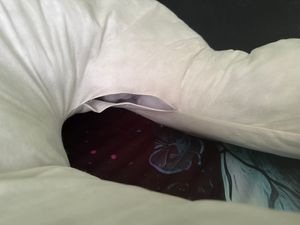Kisseneinsatz für schwangerschaftskissen stillkissen xxl Seitenschläferkissen pregnancy pillow groß  komfortkissen J Form Lagerungskissen schlafkissen Seitenschläfer 190 cm Kunden-Foto 1