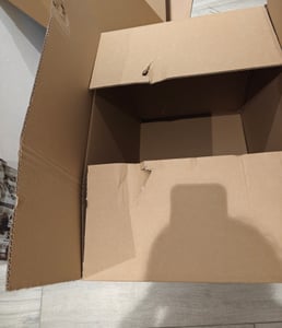5 DHL VERSANDKARTON 700x500x600 mm, KARTON 70x50x60 cm braun TOP** Kunden-Foto 1