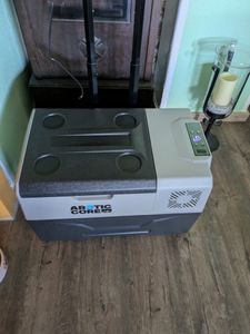 Belko® ArcticCore Kompressor Kühlbox 30L – elektrische Kühl- & Gefrierbox – 12/24V & 100–240V – tragbare Auto Camping Kühltruhe – grau Kunden-Foto 11