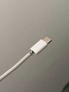 Apple 60W USB-C vers USB-C câble de charge 1m pour iPhone 16 15 Pro Max Plus Photo du client 1