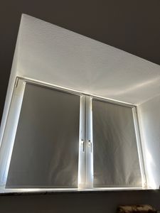 Grandekor Verdunklungsrollo ohne Bohren & mit Bohren Schwarz 45x230cm Verdunkelungsrollo Klemmfix Rollos für Fenster ohne Bohren Kunden-Foto 1