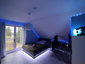 Letto LED con contenitore "Anastasia" - 160 x 200 cm - Bianco Foto del cliente 1