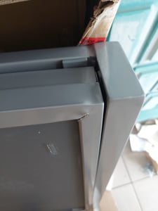 Gartentisch Balkontisch Ausziehbar 90 - 180 cm Silber Anti Fingerprint Diplomat ib style® Kunden-Foto 2