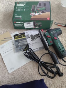 PARKSIDE Pendelhubstichsäge Elektro-Säge PSTK 800 G5 800W Netzbetrieb 80mm Kunden-Foto 1