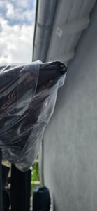 Pavillon Schutzhaube 3x3m für Doppeldach Wasserdicht Transparent Kunden-Foto 2