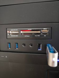Ankermann CAD PC, Intel Core i7-8700, Nvidia Quadro K620 2GB, 32GB RAM, 1TB NVMe SSD, Windows 11, WLAN & Bluetooth, Maus & Tastatur, Libre Office Kunden-Foto 1