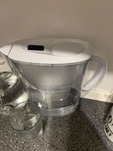 Wasserfilter-Kanne Marella weiß Kunden-Foto 1