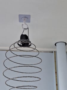 Stücke Transparente Selbstklebende Haken 360 Grad Drehbare Haken Leistungsstarke Klebehaken Wand Deckenhaken Ohne Pe Kunden-Foto 1